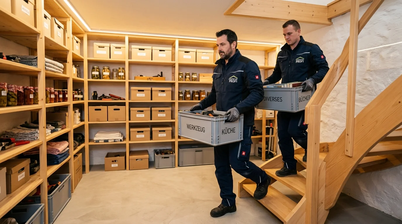 Kellerräumung in Niederösterreich